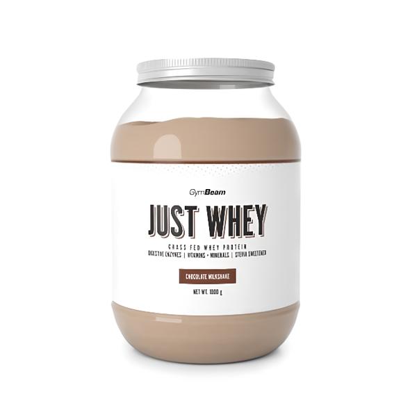 GymBeam Protein Just Whey chocolate milkshake
