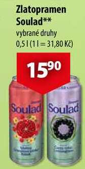 Zlatopramen Soulad, 0,5 l