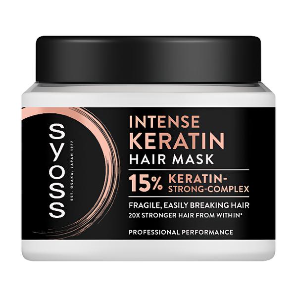 Syoss Intense Keratin Vlasová maska pro snadno se lámající vlasy