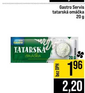 Gastro Servis tatarská omáčka 20 g 