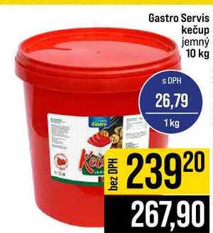 Gastro Servis kečup jemný 10 kg 