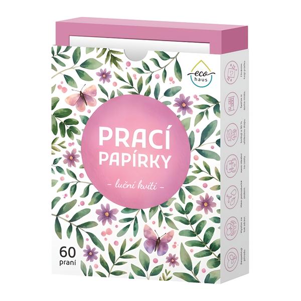 EcoHaus Prací papírky luční kvítí