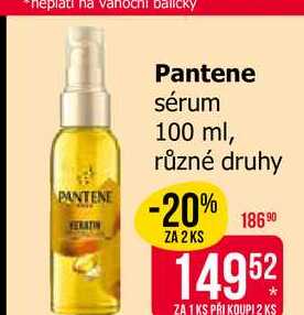 Pantene sérum 100 ml, různé druhy 