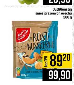 Gut&Günstig směs pražených ořechů 200 g