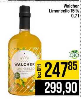 Walcher Limoncello 15 % 0,7l