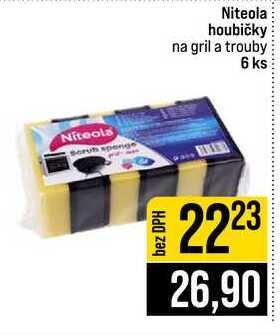 Niteola houbičky na gril a trouby 6 ks 