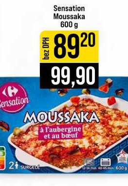 Sensation Moussaka 600 g