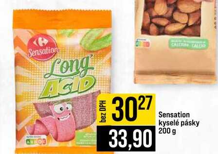 Sensation kyselé pásky 200 g 