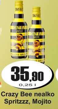 Crazy Bee nealko Spritzzz, Mojito