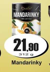 Mandarinky 312 g