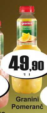 Granini Pomeranč 1 L