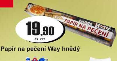 Papír na pečení Way hnědý 