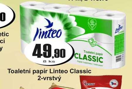 Toaletní papír Linteo Classic 2-vrstvý