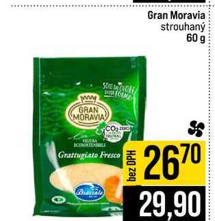 Gran Moravia strouhaný 60 g