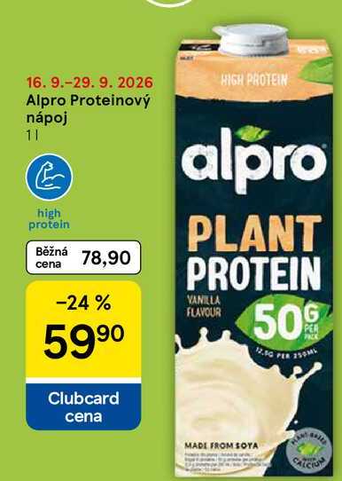 Alpro Proteinový nápoj, 1 l 