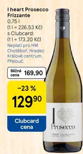 I heart Prosecco Frizzante, 0.75 l