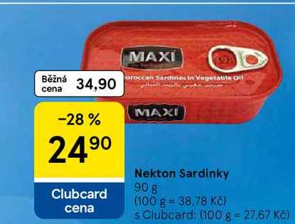 Nekton Sardinky, 90 g