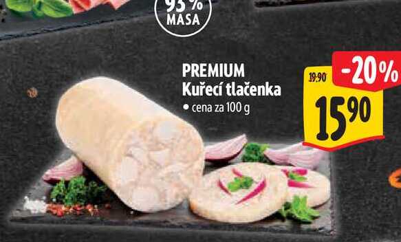PREMIUM Kuřecí tlačenka 100 g
