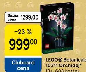 LEGO® Botanicals 10311 Orchidej 18+, 608 kostek