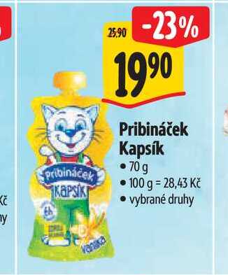 Pribináček Kapsík 70 g