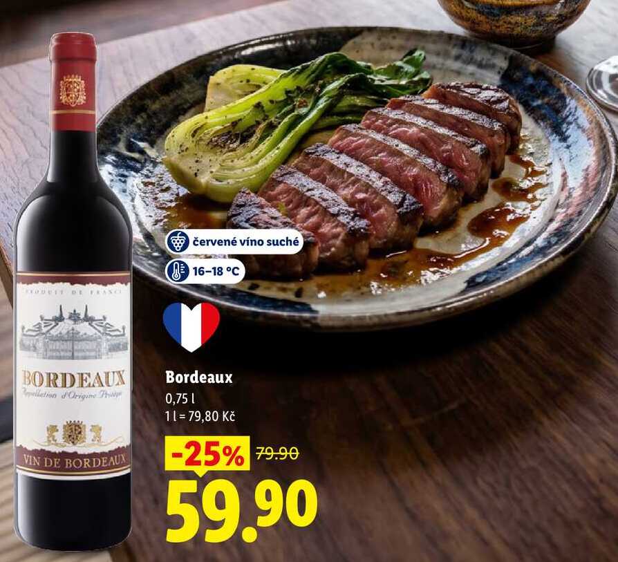 Bordeaux, 0,75 l