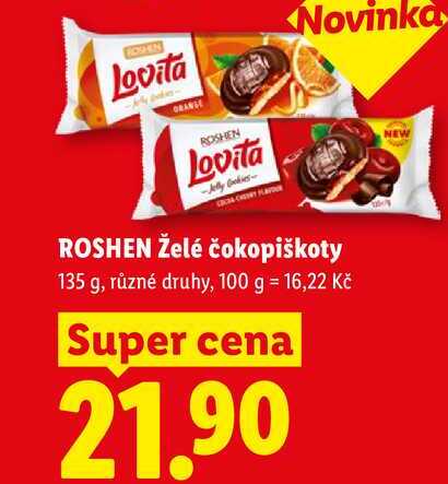 ROSHEN Želé čokopiškoty, 135 g