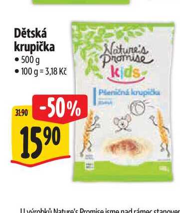 Dětská krupička 500 g