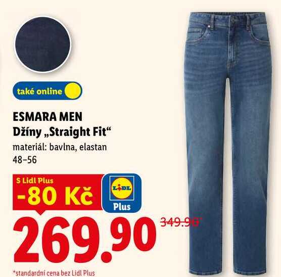 ESMARA MEN Džíny ,,Straight Fit"
