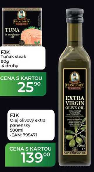 FJK Olej olivový extra panenský 500ml
