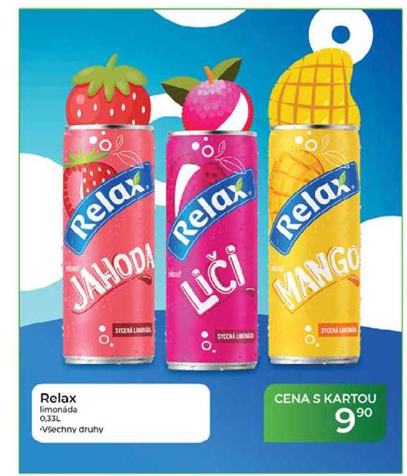 Relax limonáda 0,33L 