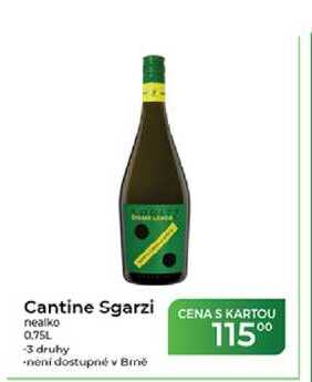 Cantine Sgarzi nealko 0.75 L