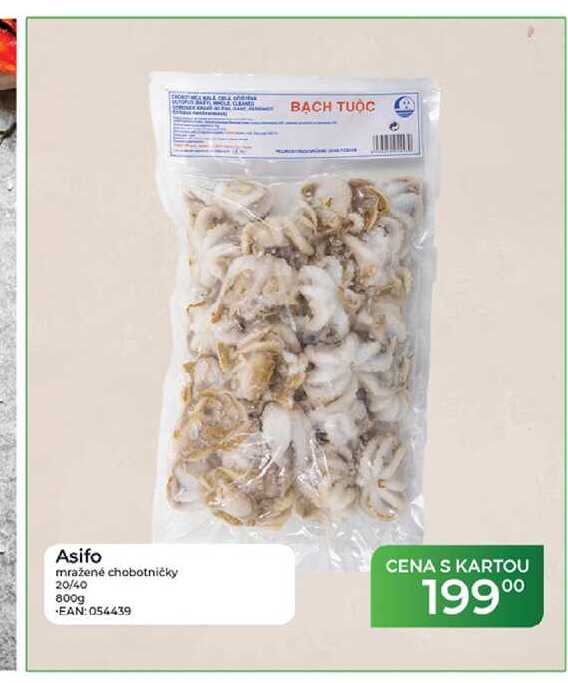 Asifo mražené chobotničky 20/40 800g