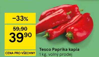 Tesco Paprika kapia, 1 kg