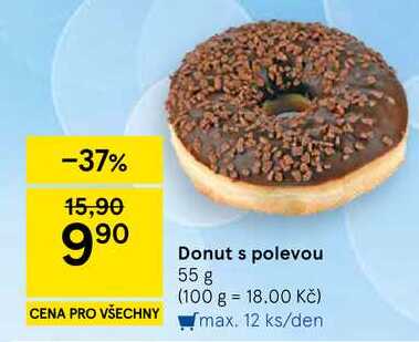 Donut s polevou, 55 g  