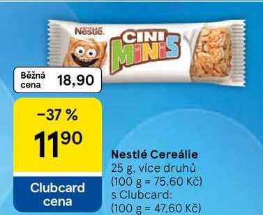 Nestlé Cereálie, 25 g, více druhů