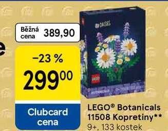 LEGO® Botanicals 11508 Kopretiny 9+, 133 kostek