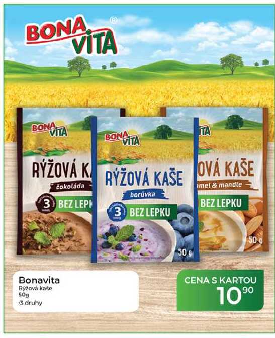 Bonavita Rýžová kaše 50g