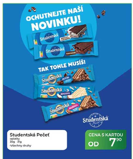 Studentská Pečeť oplatky 30g 31g