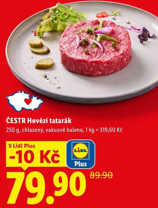 ČESTR Hovězí tatarák, 250 g