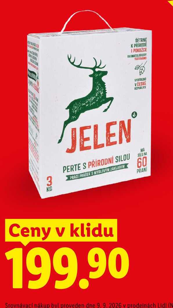JELEN MA PERTE S PŘÍRODNÍ SILOU SLUNA 