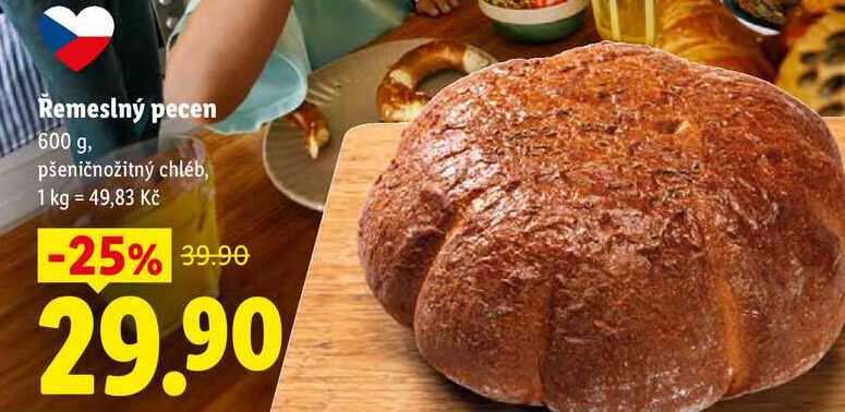 Řemeslný pecen, 600 g