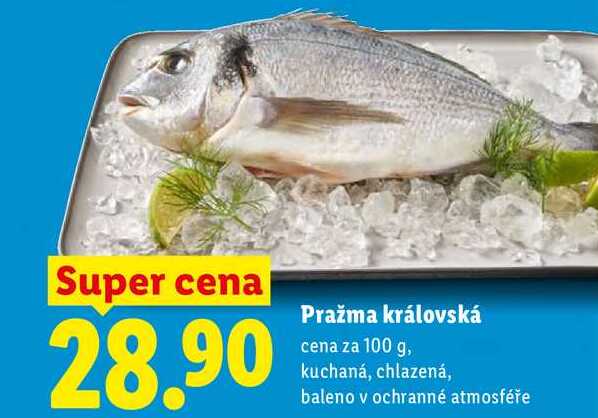 Pražma královská, cena za 100 g