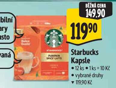 Starbucks Kapsle, 12 ks