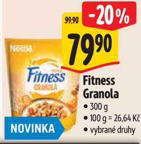Fitness Granola, 300 g