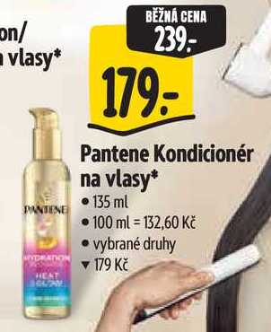 Pantene Kondicionér na vlasy, 135 ml