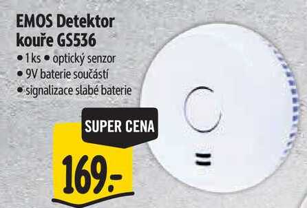 EMOS Detektor kouře GS536 