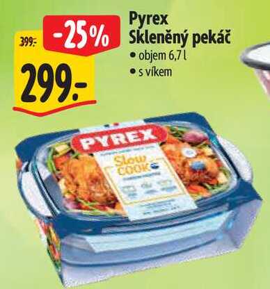 Pyrex Skleněný pekáč