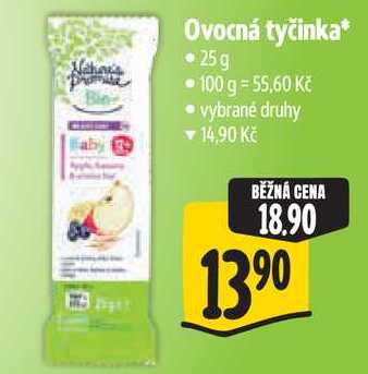 Ovocná tyčinka, 25 g