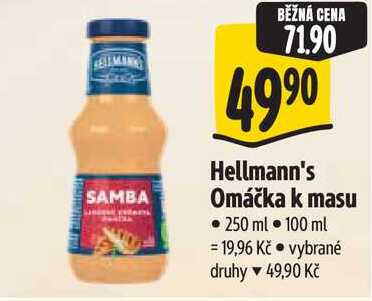 Hellmann's Omáčka k masu, 250 ml 