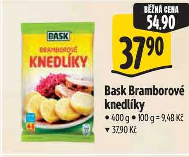 Bask Bramborové knedlíky, 400 g
